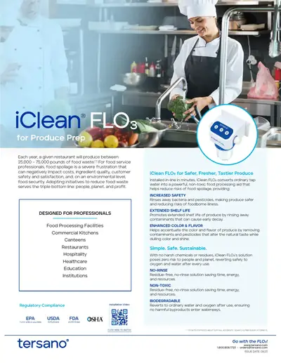 FLO3 สำหรับเตรียมผักผลไม้